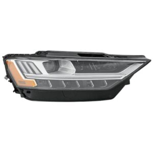 Hella® 012865461 Passenger Side LED Headlight, With bulb(s),, CAPA Verified