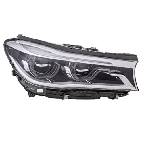 Hella® 354854161 Passenger Side LED Headlight, With bulb(s), Clear Lens